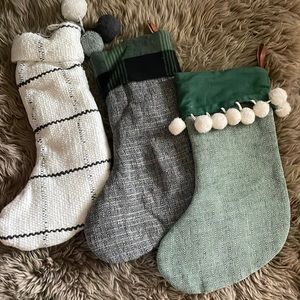 Hearth&Hand with MAGNOLIA Christmas stockings (all three)